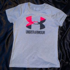 Girls' Under Armour Big Logo T-Shirt